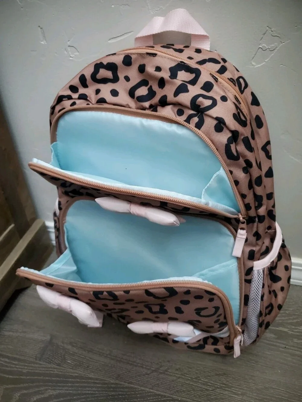 Cat & Jack Leopard Set - Backpack and Bento Box